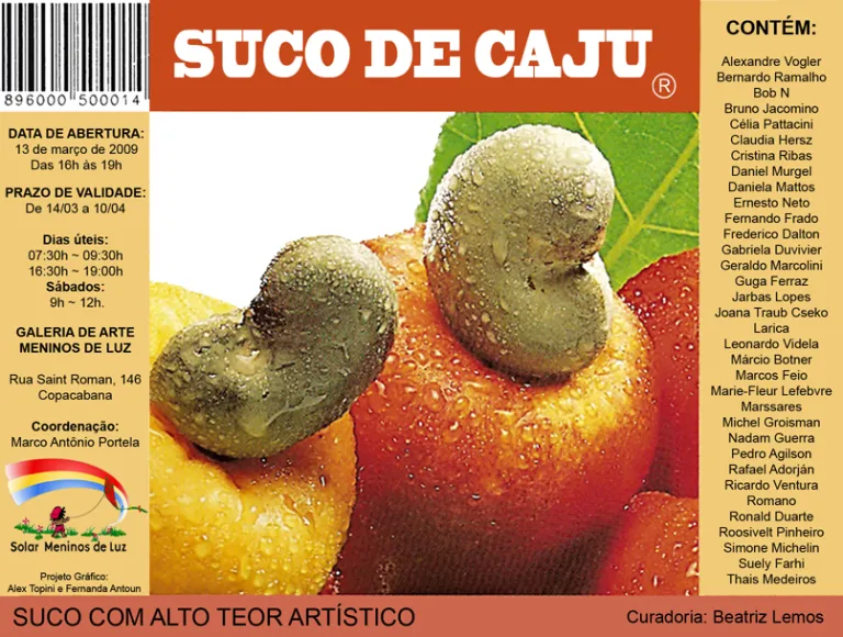 Suco de Caju &mdash; Exposi&ccedil;&atilde;o