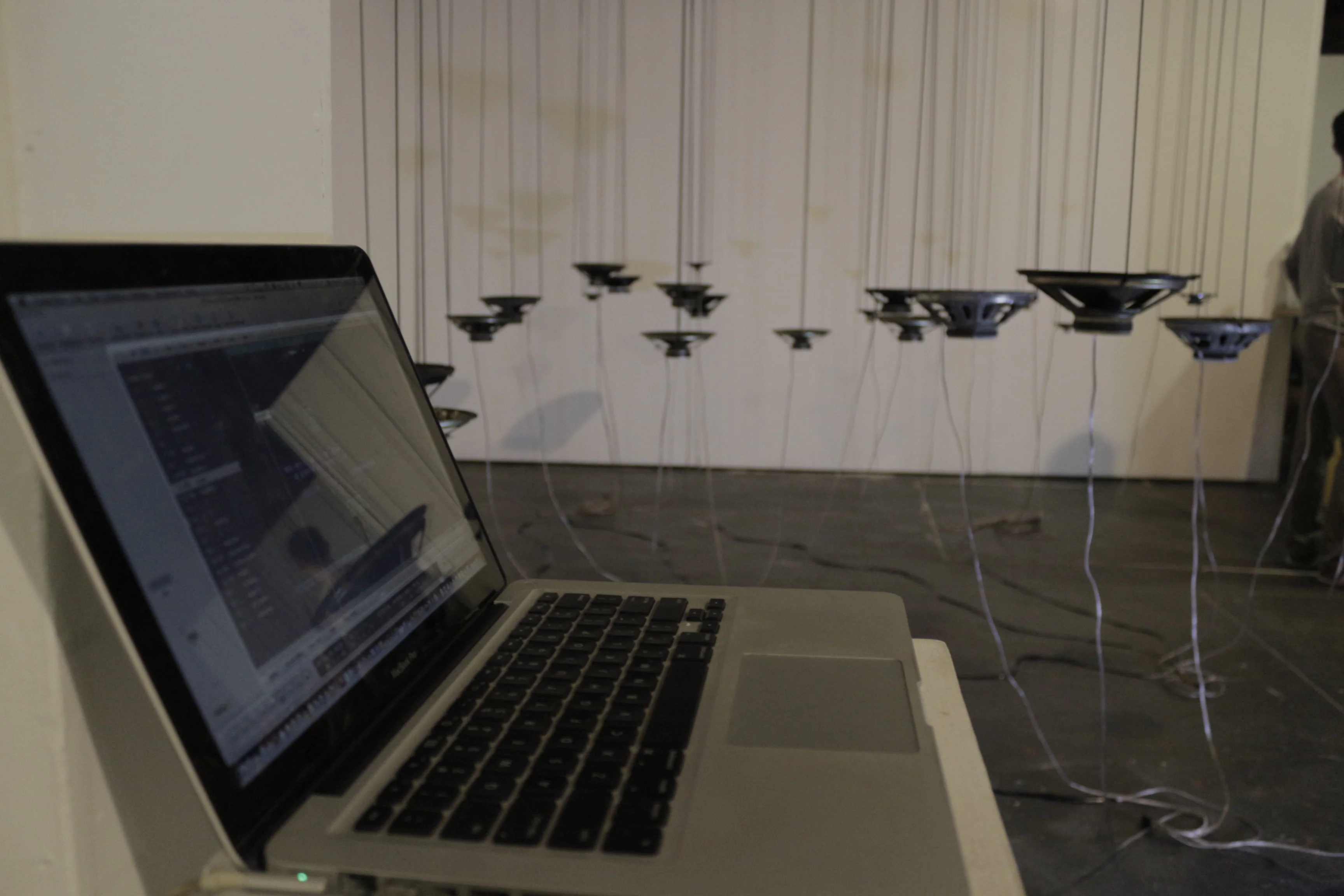 Marta Ferracin — Setup de áudio e controle